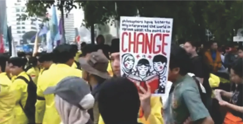 Aksi 'Indonesia Gelap' Digelar Disejumlah Wilayah, BEM SI Protes Kebijakan Efisiensi Anggaran Pendidikan