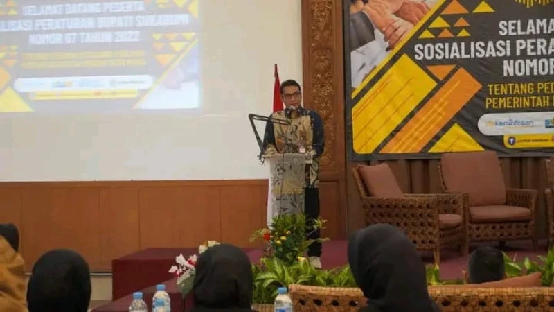 Diskominfo Kab.Sukabumi Sosialisasikan Perbup Tentang Kerjasama dengan Media Massa