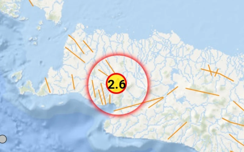 Gempa 2,6 M, Getarkan Kota Bogor 