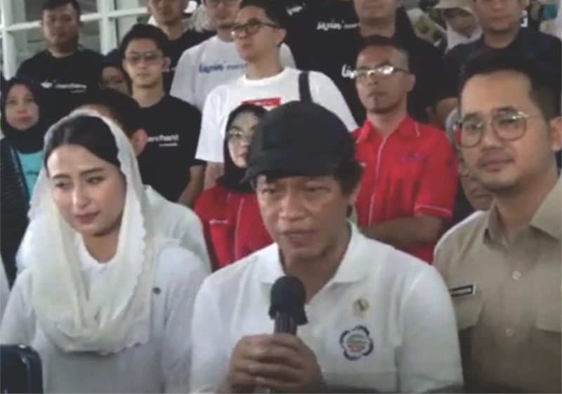 Menteri LH Ajak Penglola Pasar di Seluruh Indonesia Mencontoh Pasar Atas Baru Kota Cimahi