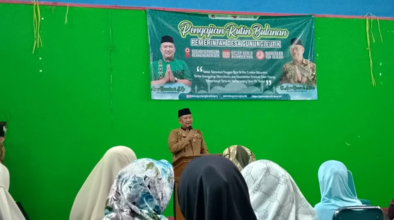 Pemdes Gunungleutik, Kab.Bandung Bangun Silaturahmi Dengan Warga Lewat Pengajian