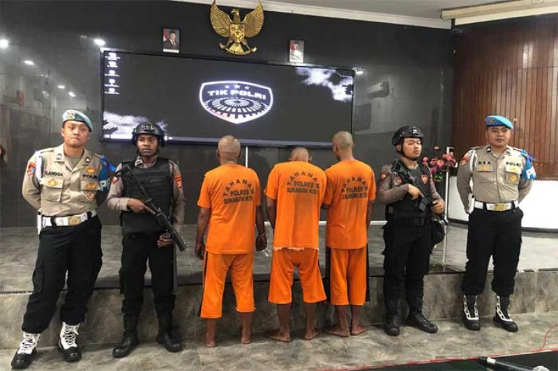 Polres Sukabumi Kota Ringkus Sindikat Pencuri Bebek