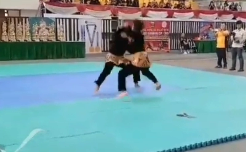 Ratusan Pelajar Siap Bersaing di Festival Pencaksilat Kapolres Sukabumi Cup I 2025