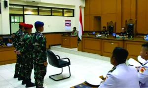 Kasus Pembunuhan Bos Rental Mobil, Tiga Prajurit TNI AL Jalani Sidang Perdana