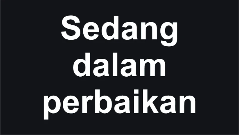Web Sedang Dalam Perbaikan